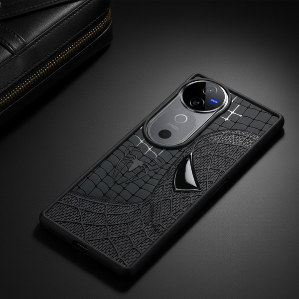 SP-Superhero Engraved logo silicon Case for Vivo V40