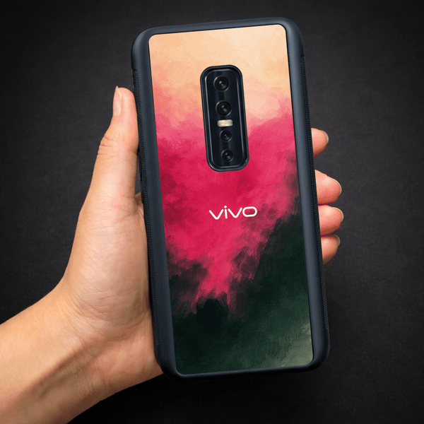 Roseate oil Paint (MB) Silicone Case for Vivo V17 Pro
