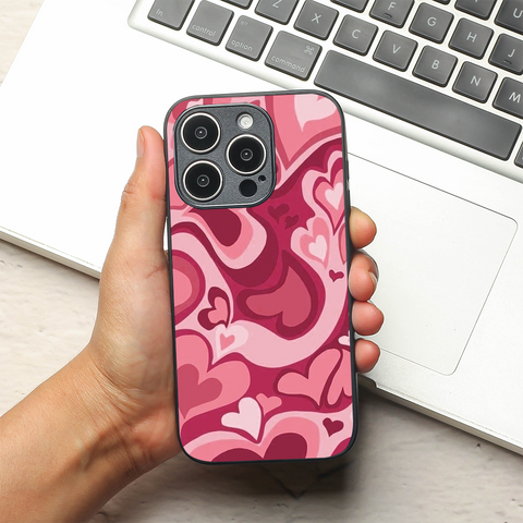 Valentine Wave metal back case for Apple Iphone 12 Pro