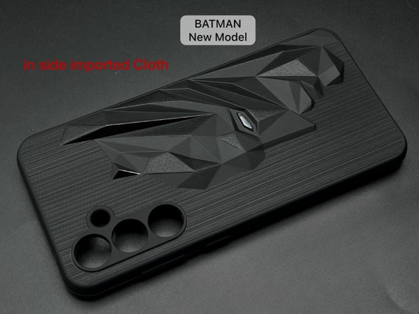 Superhero Engraved logo silicon Case for Samsung S24