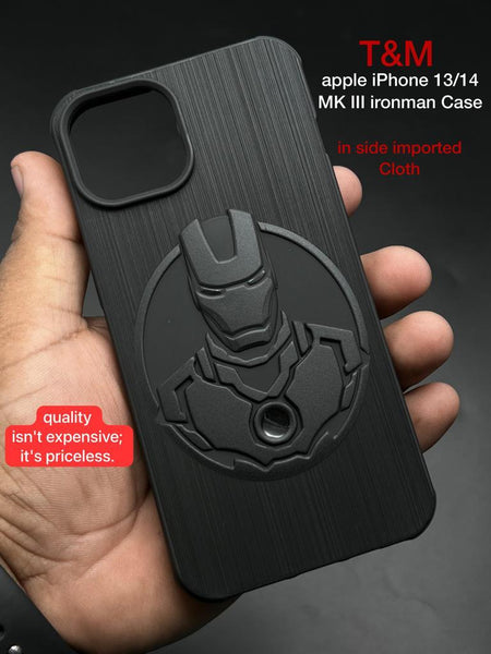 Round Superhero Engraved Silicone Case for Apple iphone 13