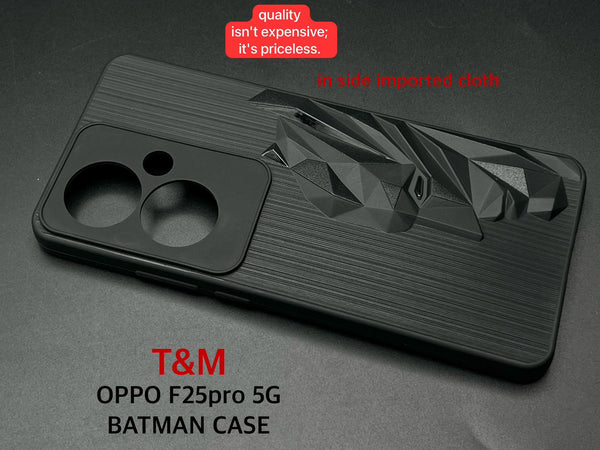 Superhero Engraved logo silicon Case for Oppo F25 Pro 5g