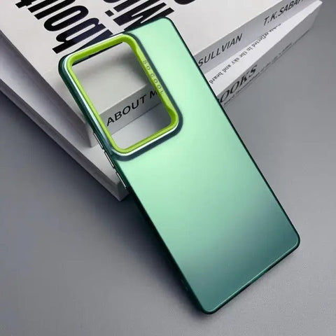 Green Rgiem Slim Slicone Non-Yellowing Protective Case for Vivo V29e