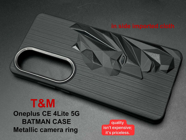 Superhero Engraved logo silicon Case for Oneplus Nord CE 4 Lite