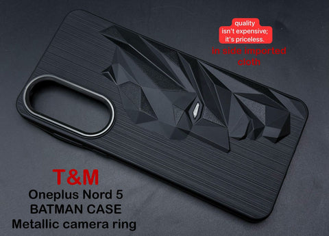 Superhero Engraved logo silicon Case for Oneplus Nord 5