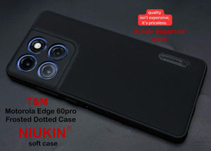 Niukin Silicone Case for Motorola Edge 60 Pro 5g