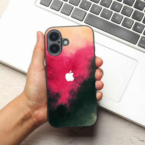 Roseate oil Paint (MB) Silicone Case for Apple Iphone 17