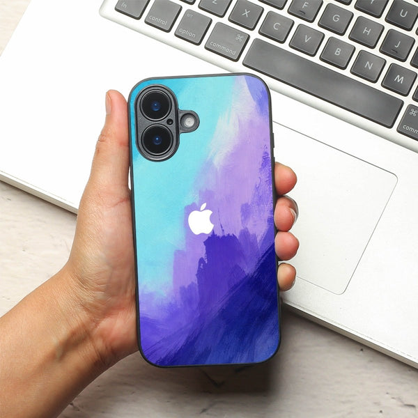 Marine oil Paint (MB) Silicone Case for Apple Iphone 16