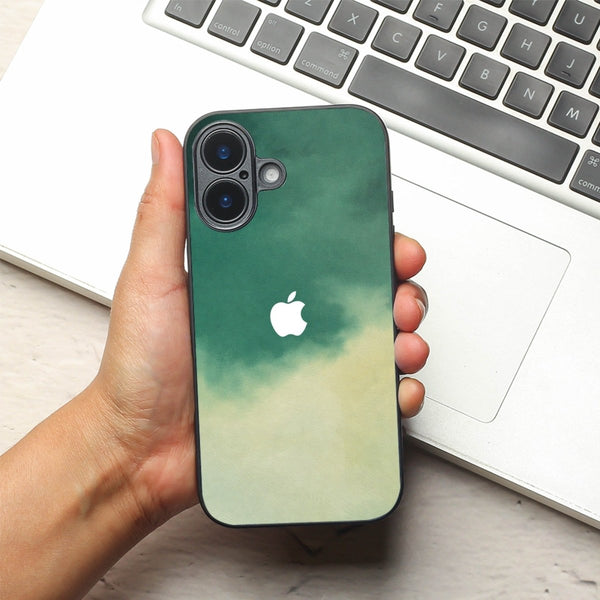 Thunder oil Paint (MB) Silicone Case for Apple Iphone 16