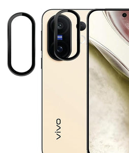 Black Metallic camera ring lens guard for Vivo X200 Fe