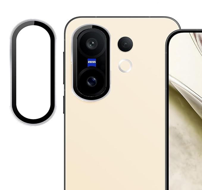 Silver Metallic camera ring lens guard for Vivo X200 Fe