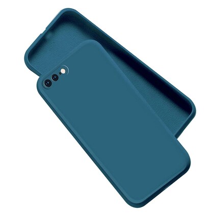 Cosmic Blue Camera Original Silicone case for Apple iphone 7 Plus