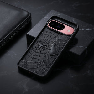 A SP-Superhero Engraved logo silicon Case for Google Pixel 9