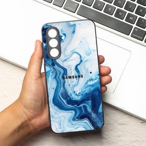 Neptune Swirl metal back case for Samsung A55