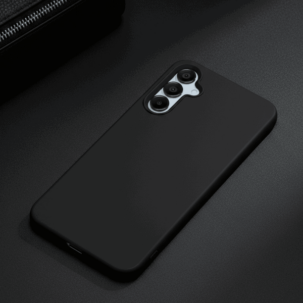 Black Silicone Case for Samsung S23 Fe
