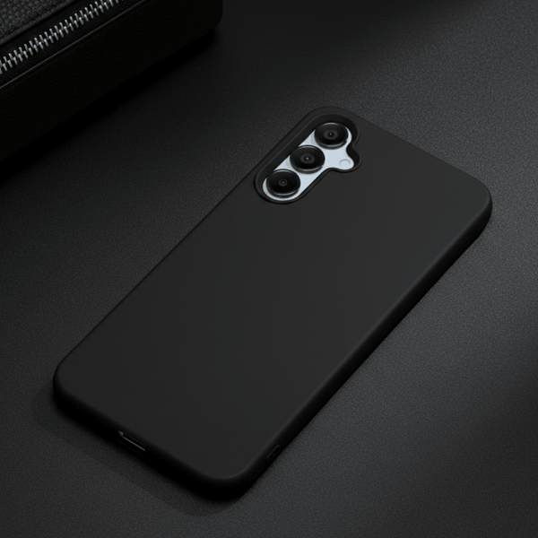 Black Silicone Case for Samsung A34