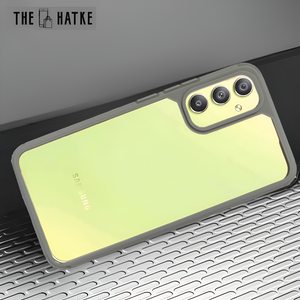 Pureview Grey Hybrid Shockproof Silicone Case for Samsung A34
