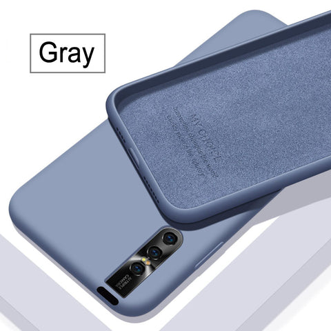 Light Grey Original Silicone case for Vivo V15 Pro