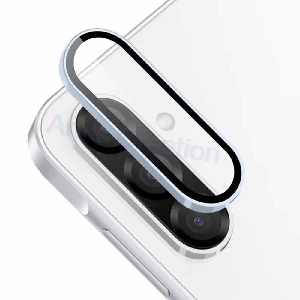 Sierra Blue Metallic camera ring lens guard for Samsung A56