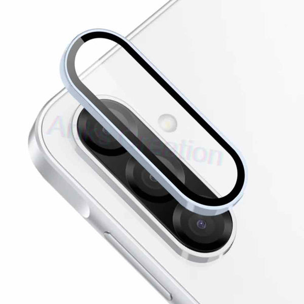 Sierra Blue Metallic camera ring lens guard for Samsung A56