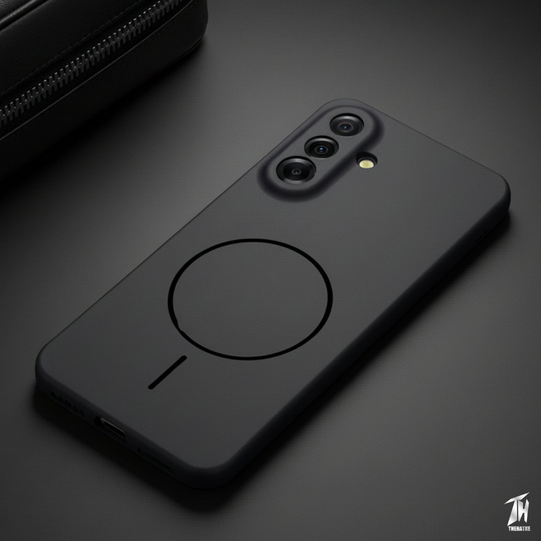 CAVEN Black Silicone case for Samsung A34