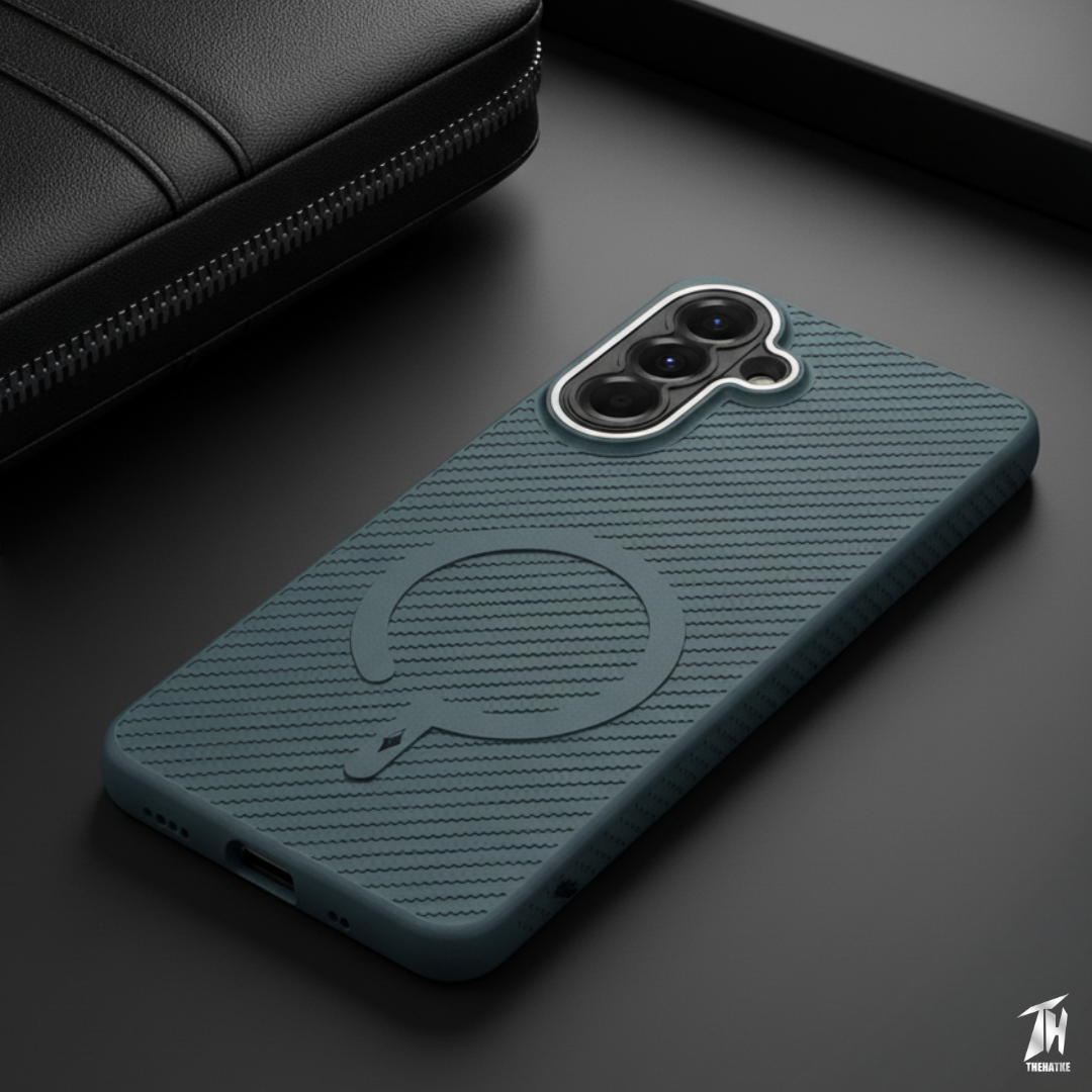 Gripon Green Silicone Case for Samsung A56