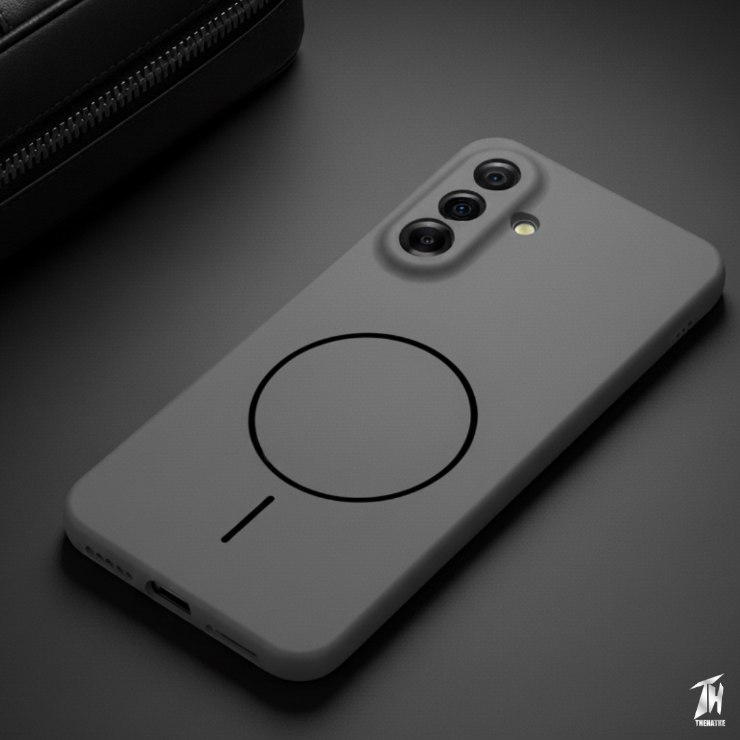 CAVEN Grey Silicone case for Samsung A36