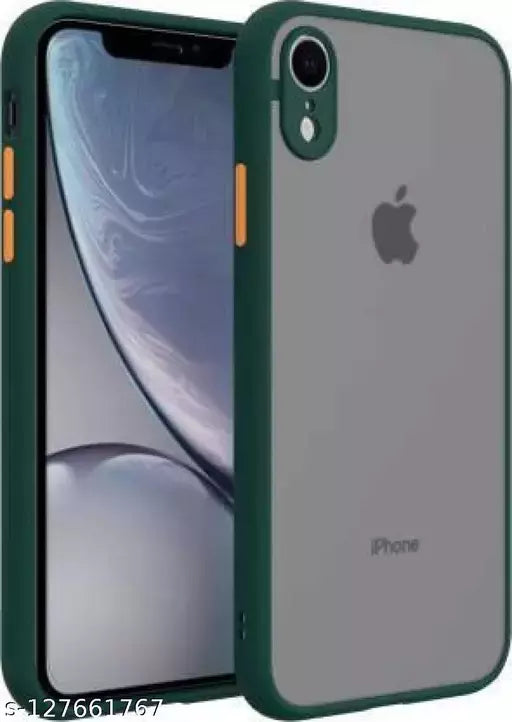 Dark green Smoke Silicone Safe case for Apple iphone Xr