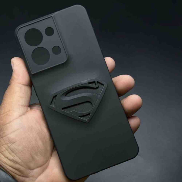 Superhero-S Engraved silicon Case for Oppo Reno 8 5g