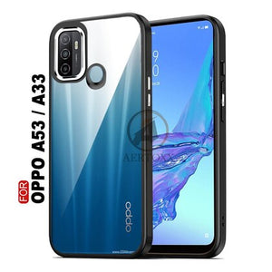 Shockproof protective transparent Silicone Case for Oppo A53