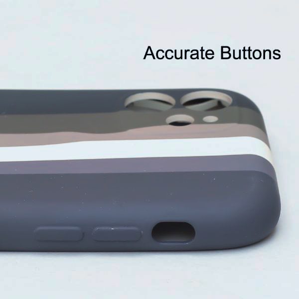 Brown Monochrome Camera Silicone Case for Apple Iphone 11