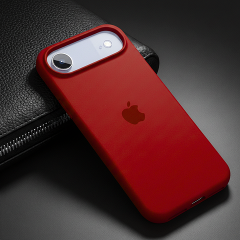 Red Original Silicone case for Apple iphone Air