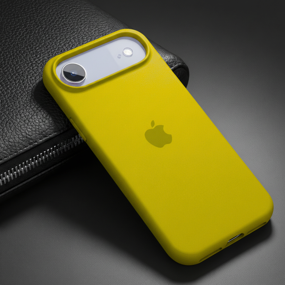 Yellow Original Silicone case for Apple iphone Air
