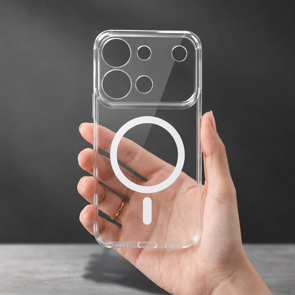 Anti Yellow Camera Protection Magsafe Case for Vivo V80 - The Hatke
