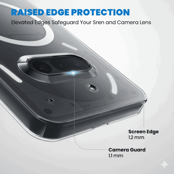 Anti Yellow Magsafe Case for Nothing Phone 3A - The Hatke