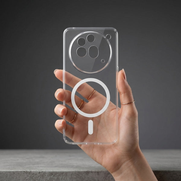 Anti Yellow Magsafe Transparent Case for Nothing PHONE 3A Pro - The Hatke