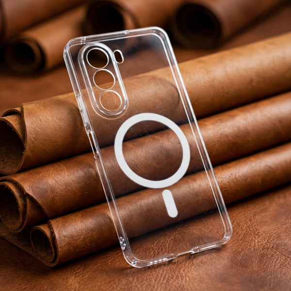 Anti Yellow Magsafe Transparent Case for Oneplus Nord Ce 6 Lite - The Hatke