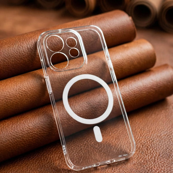 Anti Yellow Magsafe Transparent Case for Oppo Reno 16 - The Hatke