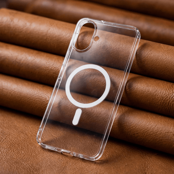 Anti Yellow Magsafe Transparent Case for Samsung A07 - The Hatke