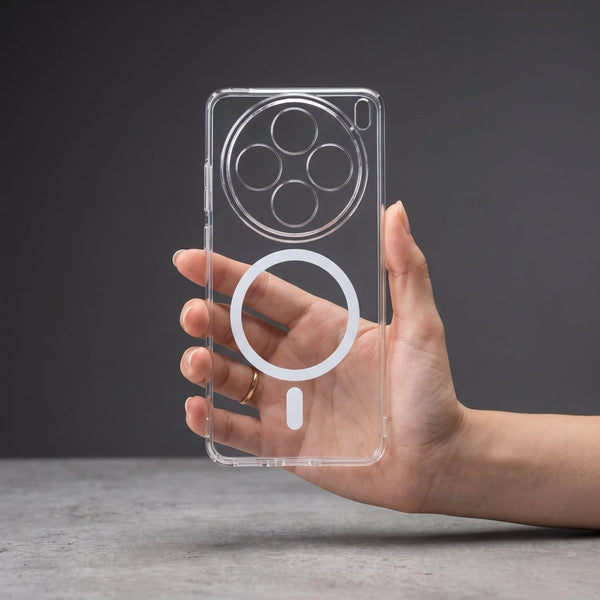 Anti Yellow Magsafe Transparent Case for Vivo X200T - The Hatke