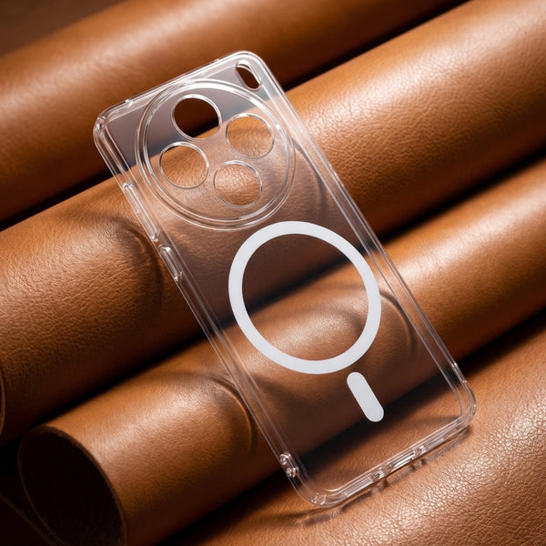 Anti Yellow Magsafe Transparent Case for Vivo X200T - The Hatke