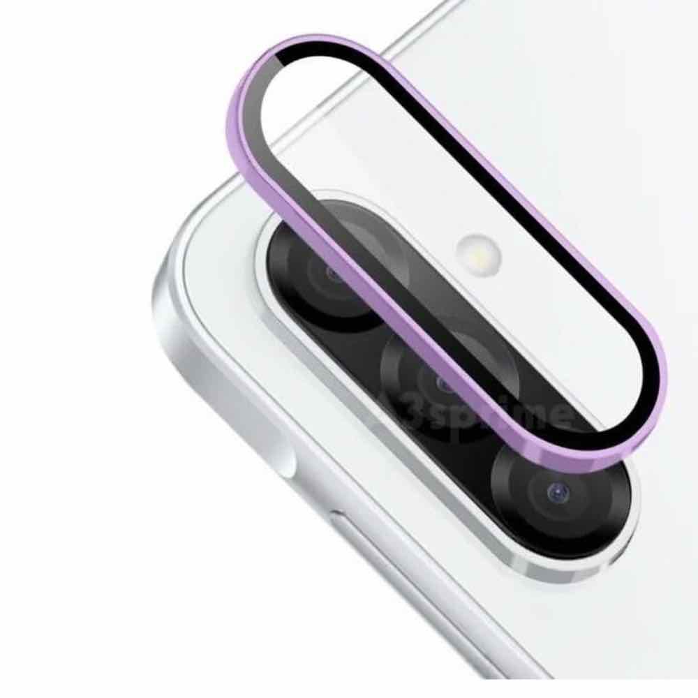 Purple Metallic camera ring lens guard for Samsung A36