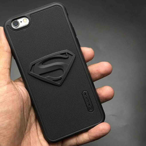 Niukin Superhero-S Engraved silicon Case for Apple Iphone 6/6s