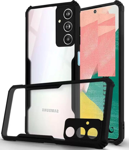 Hybrid Shockproof silicone protective transparent Case for Samsung A14