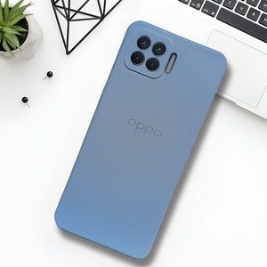 Blue Camera Original Silicone case for Oppo F17 Pro