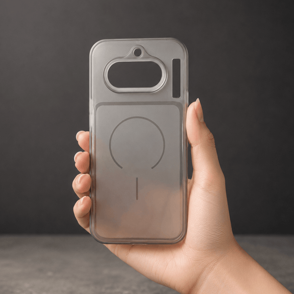 Black Amber Silicone Case for Nothing Phone 4a - The Hatke
