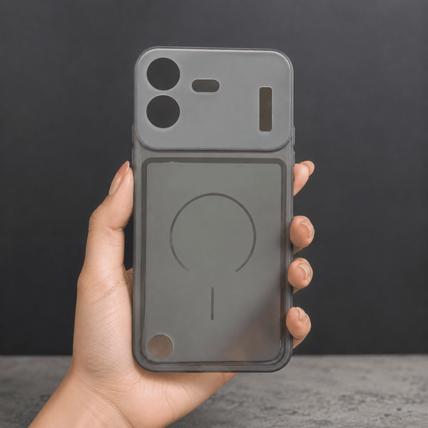 Black Amber Silicone Case for Nothing Phone 4b - The Hatke