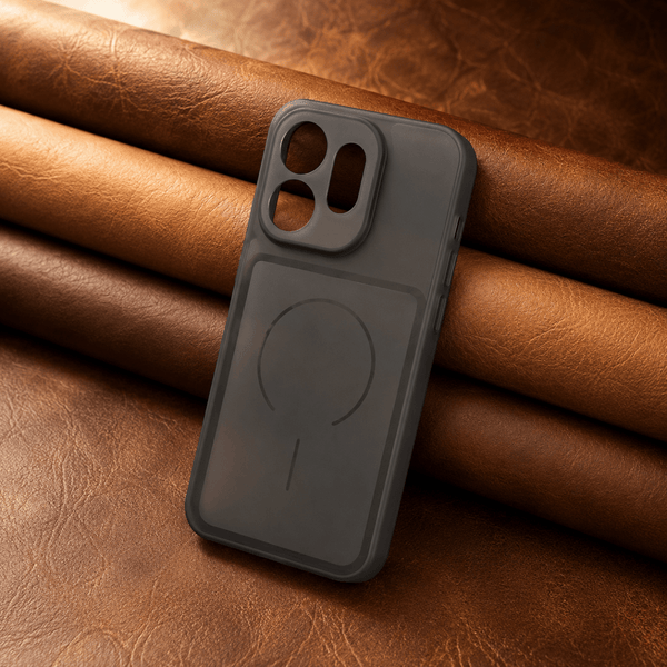Black Amber Silicone Case for Oppo Reno 16 - The Hatke