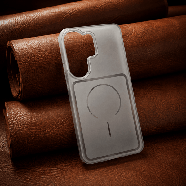 Black Amber Silicone Case for Samsung S26 Ultra - The Hatke