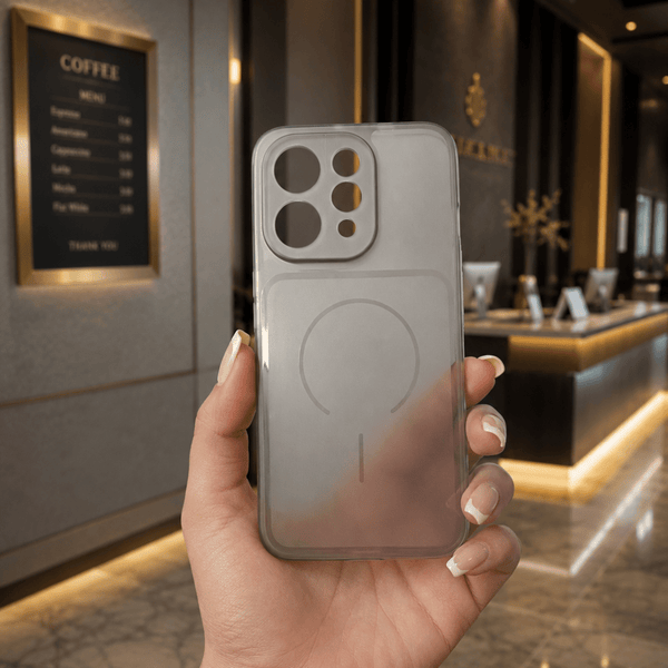 Black Amber Silicone Case for Vivo V70 ELITE - The Hatke